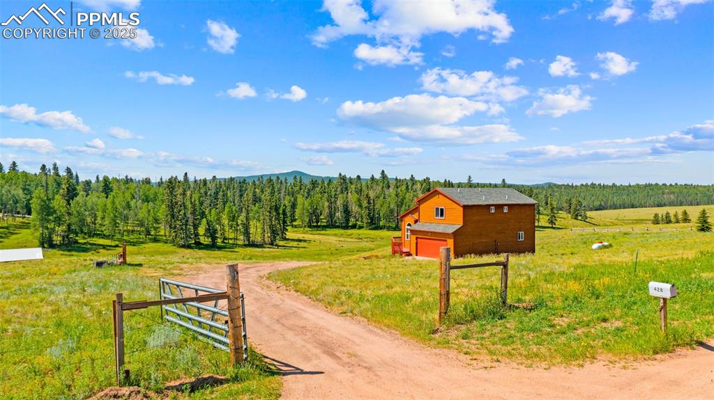 a view of a basketball court