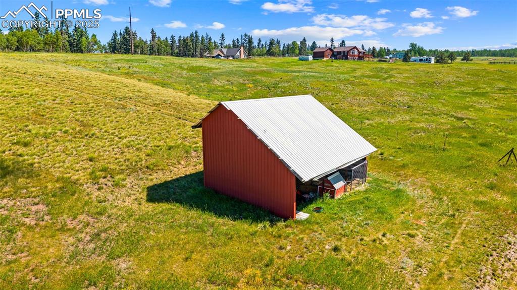 428 Ridge Drive Divide, CO 80814 - Photo 36 of 49 a view of a big yard next to a yard with an outdoor seating