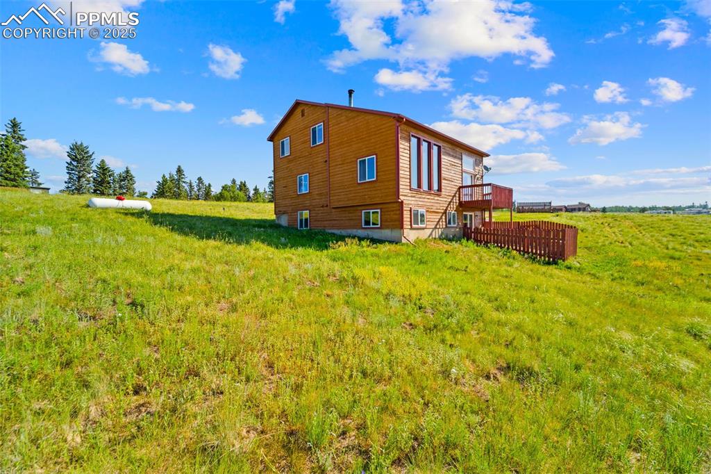 428 Ridge Drive Divide, CO 80814 - Photo 41 of 49 a view of a house with a swimming pool