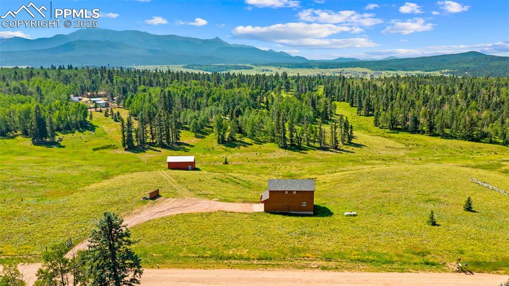 428 Ridge Drive Divide, CO 80814 - Photo 47 of 49 a view of a lake with a yard