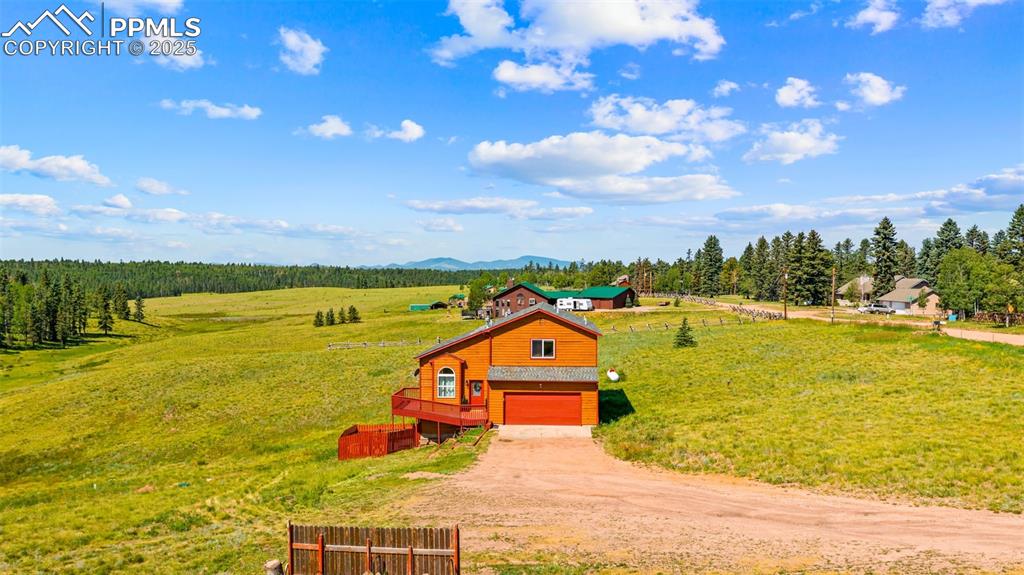 428 Ridge Drive Divide, CO 80814 - Photo 48 of 49 a view of a swimming pool with an ocean view