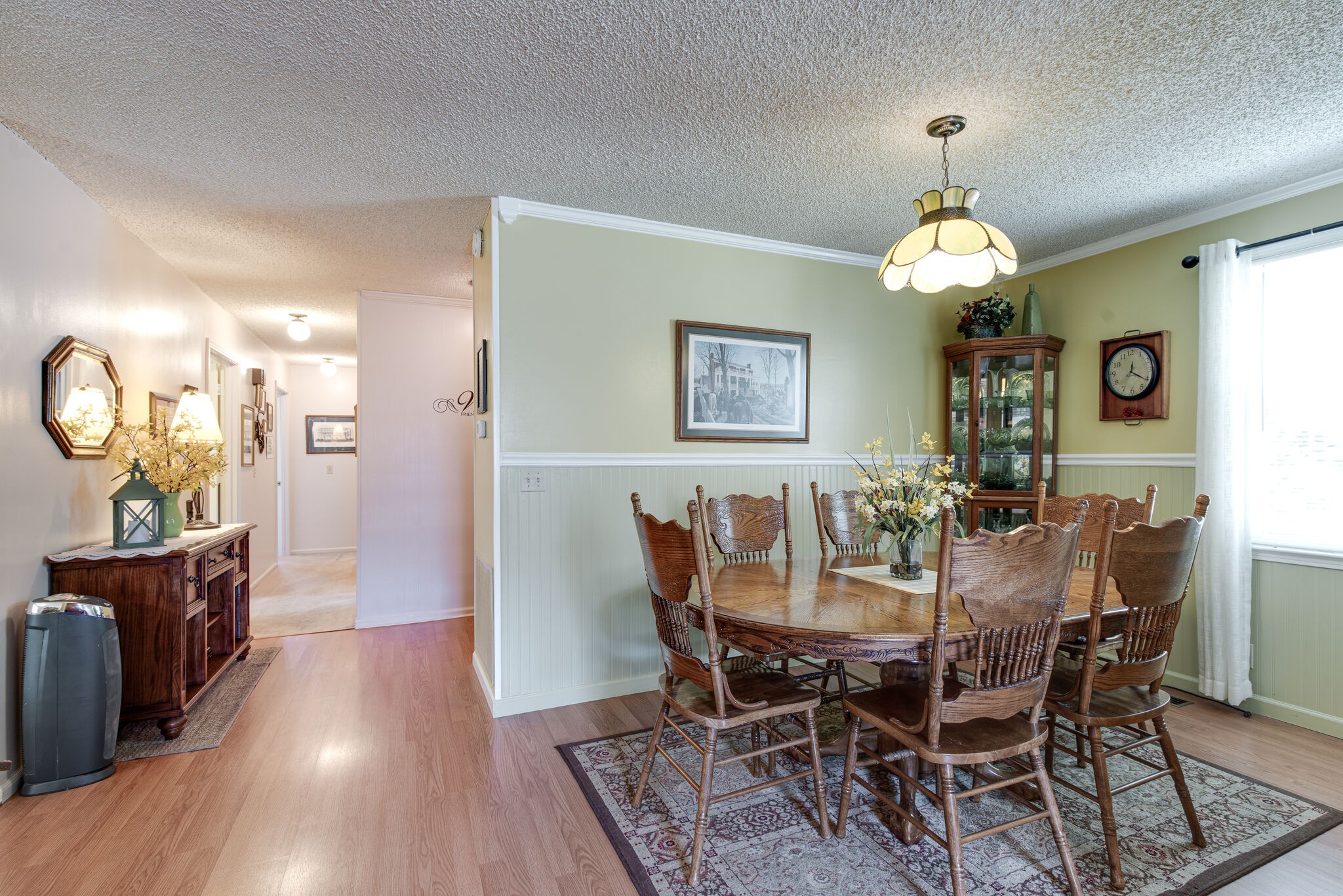 417 Cedarcliff Road Antioch, TN 37013 - Photo 4 of 25 a view of a dining room with furniture and wooden floor