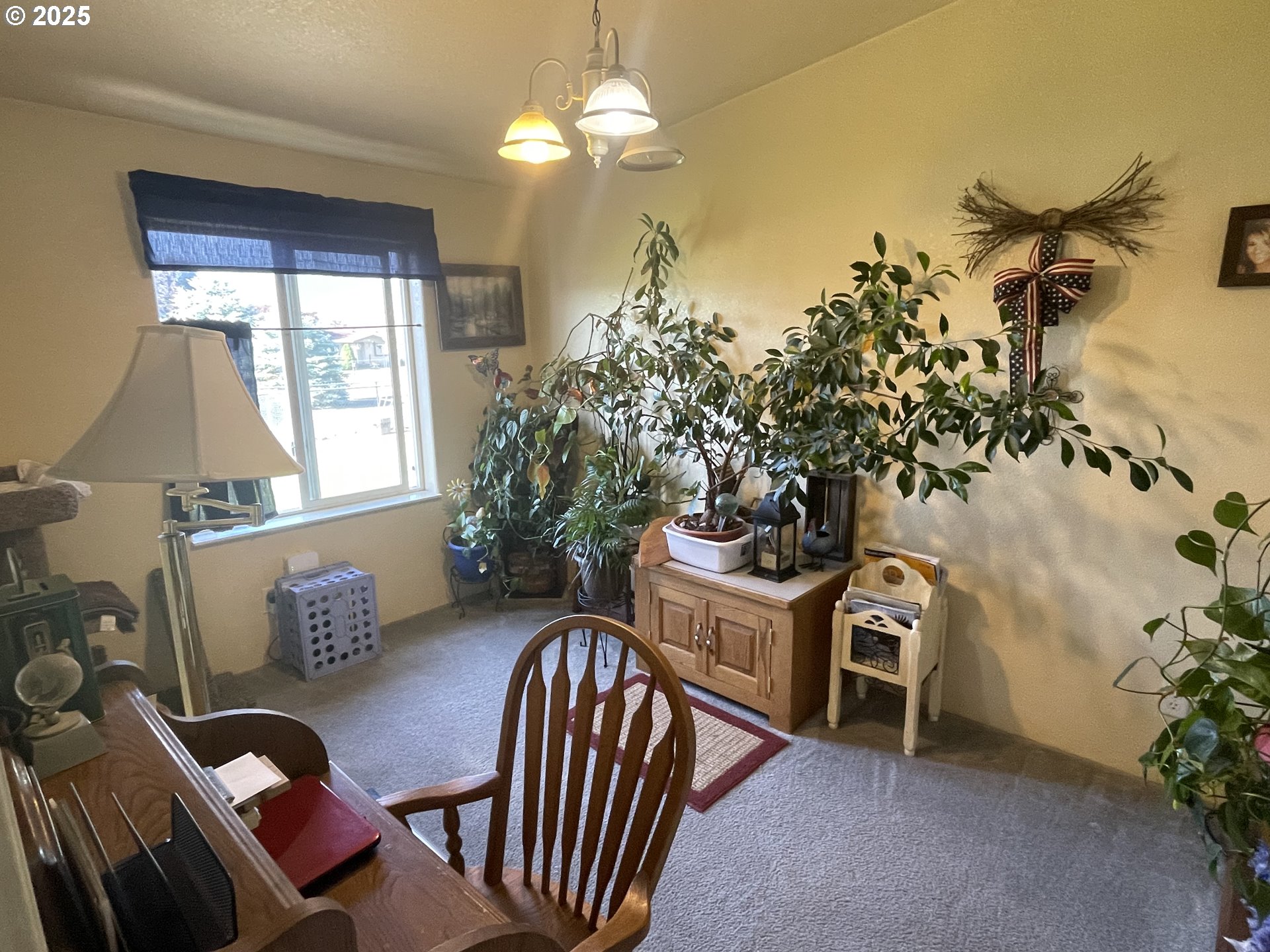203 Court Street Enterprise, OR 97828 - Photo 12 of 23 a outdoor room with furniture and a potted plant