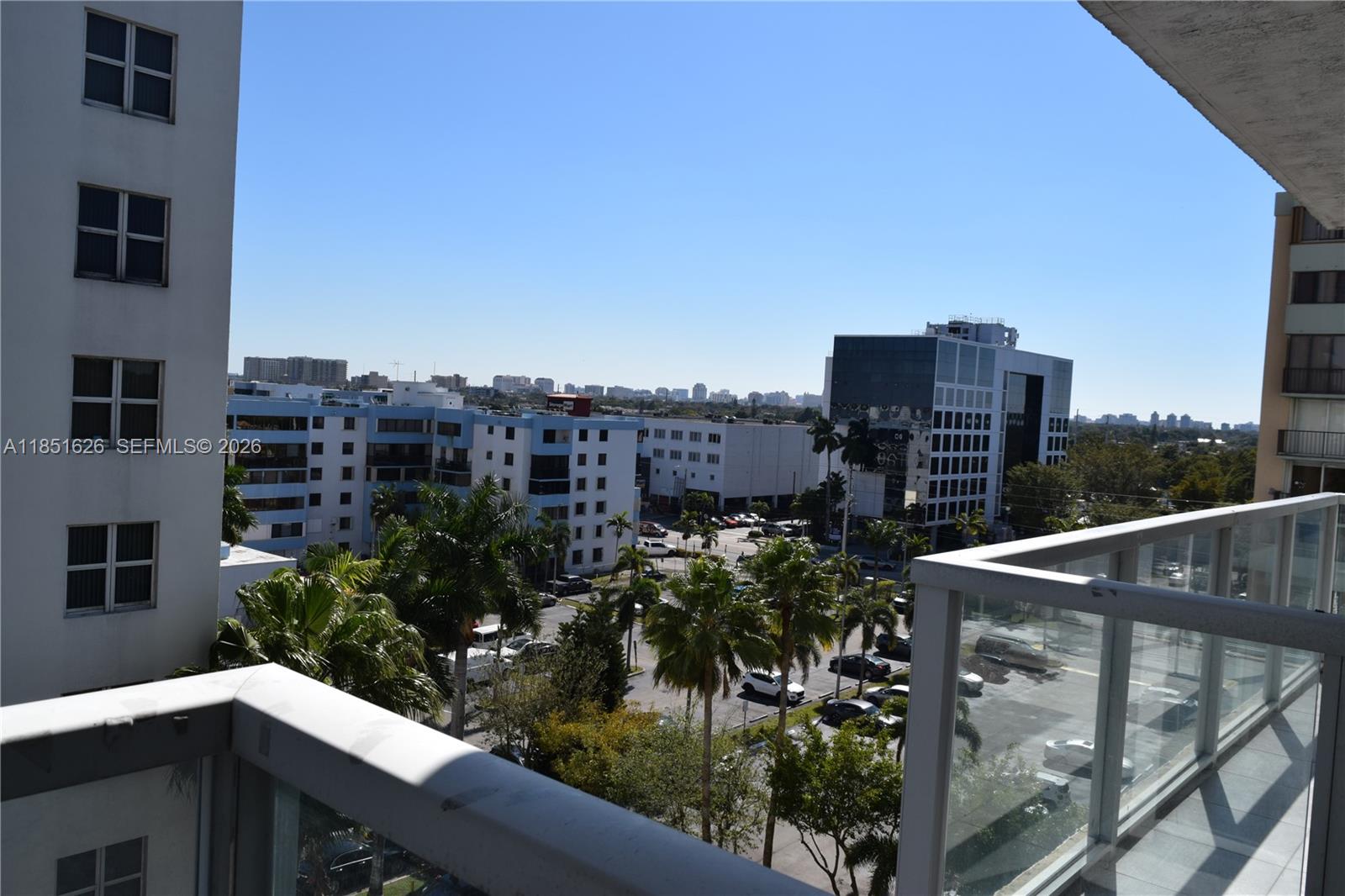 5091 Northwest 7th Street, Unit 711 Miami, FL 33126 - Photo 22 of 72 a view of a city from a balcony