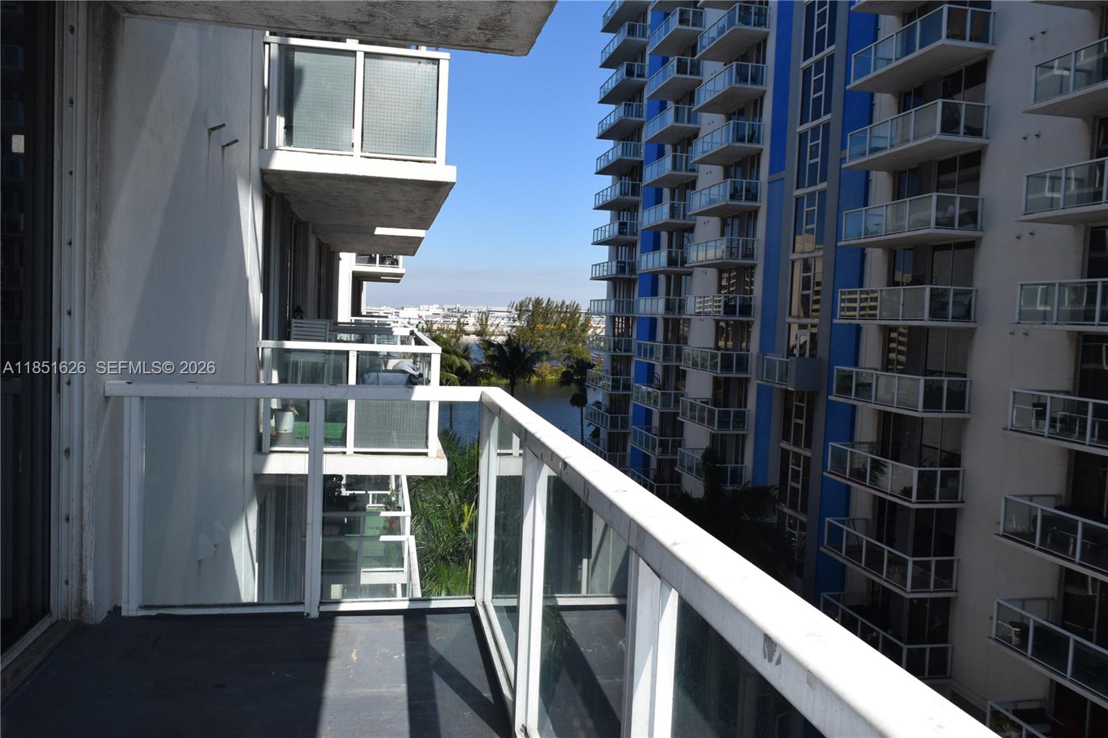 5091 Northwest 7th Street, Unit 711 Miami, FL 33126 - Photo 23 of 72 a view of balcony with stairs