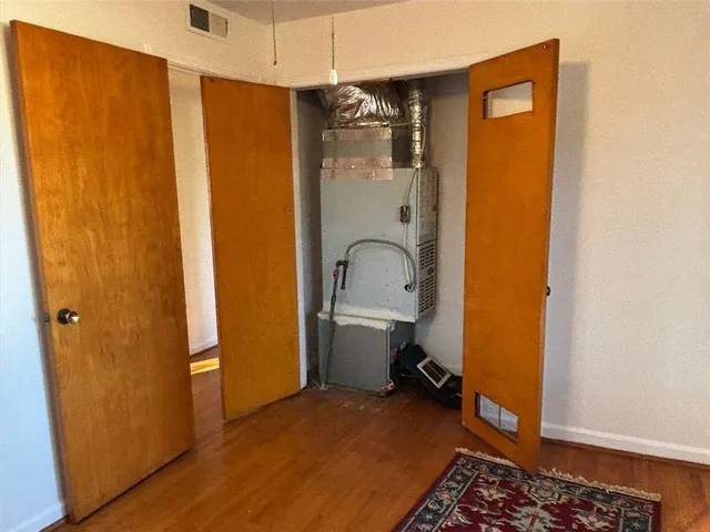 a view of a storage & utility room