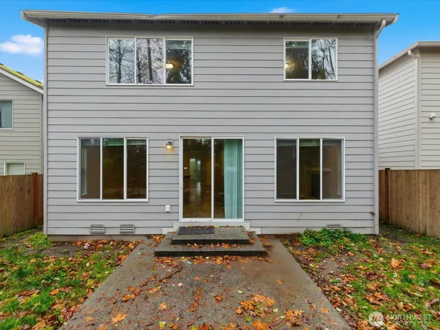 a view of a house with a patio