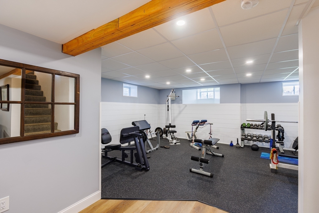 1776 Old Turnpike Road Oakham, MA 01068 - Photo 25 of 42 a view of a room with gym equipment
