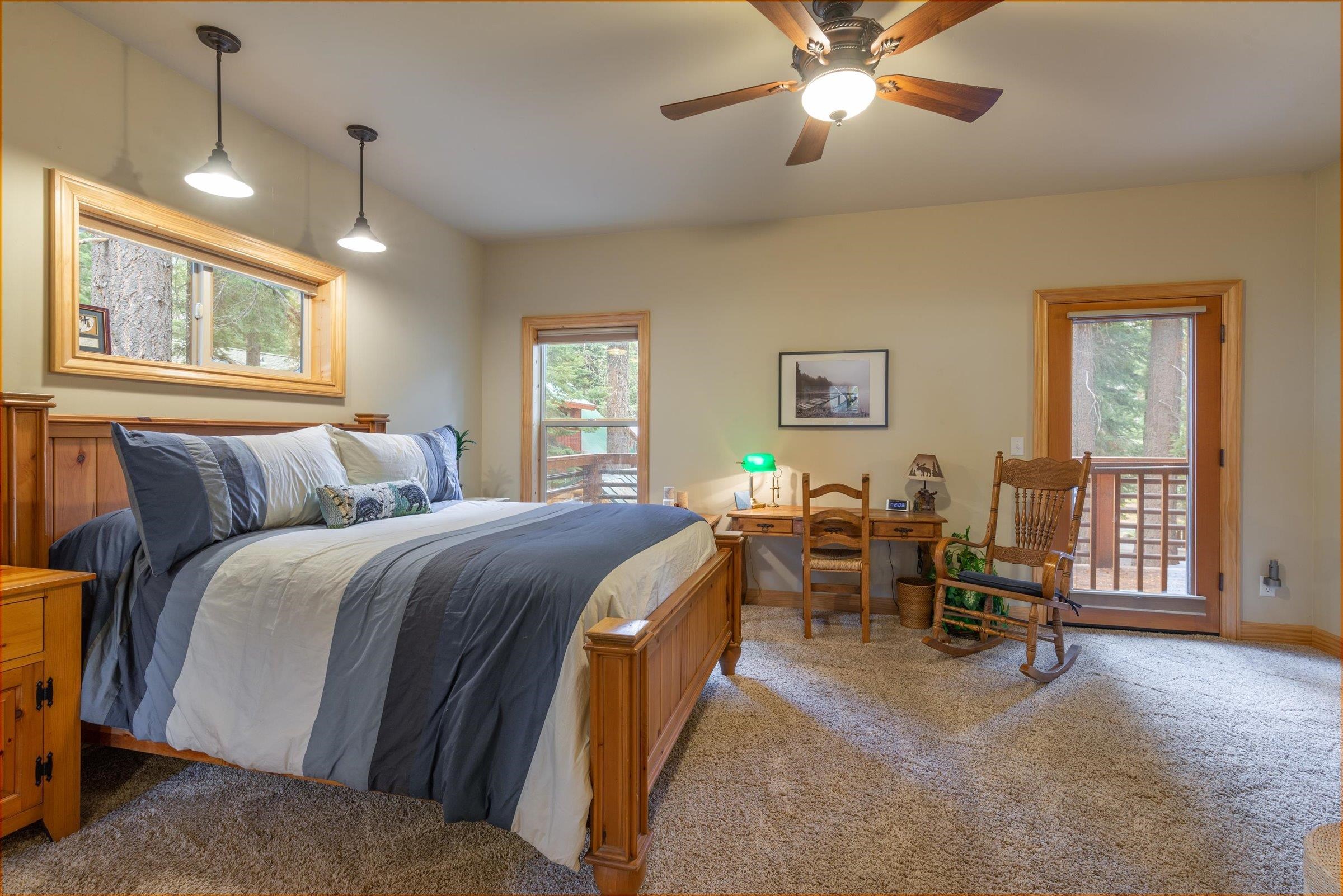10308 Washoe Road Truckee, CA 96161 - Photo 12 of 21 a bed room with bed and window