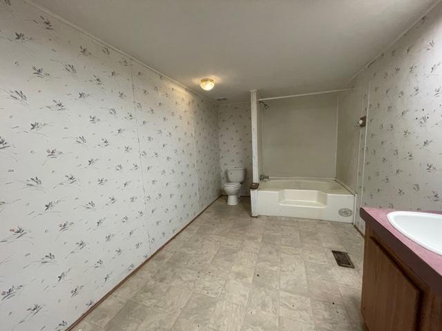 2830 Sha-Al Road Roanoke, VA 24014 - Photo 9 of 17 a bathroom with a sink a toilet and shower