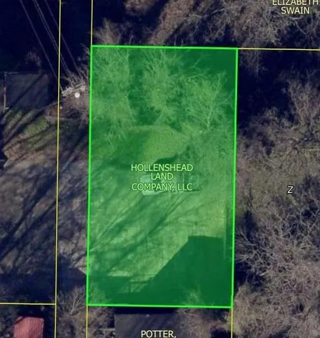 a bird view of a house