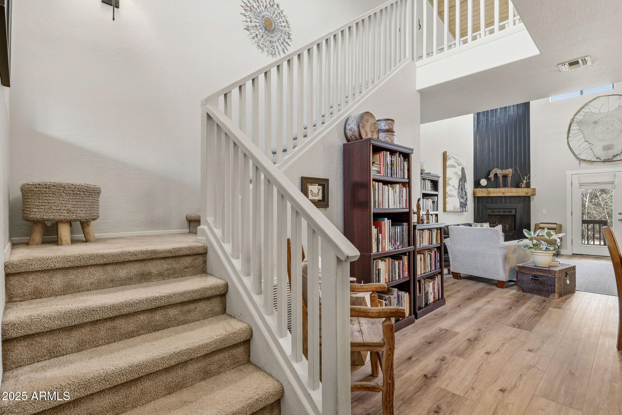 6168 West Starlight Ridge Parkway Lakeside, AZ 85929 - Photo 17 of 39 a view of entryway livingroom and hall with wooden floor