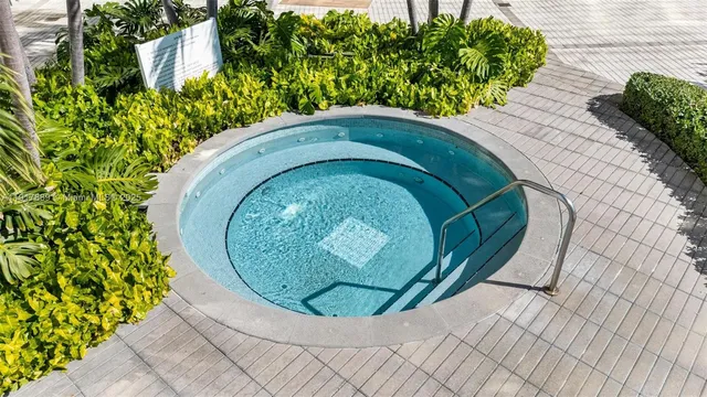 a front view of a multi story building