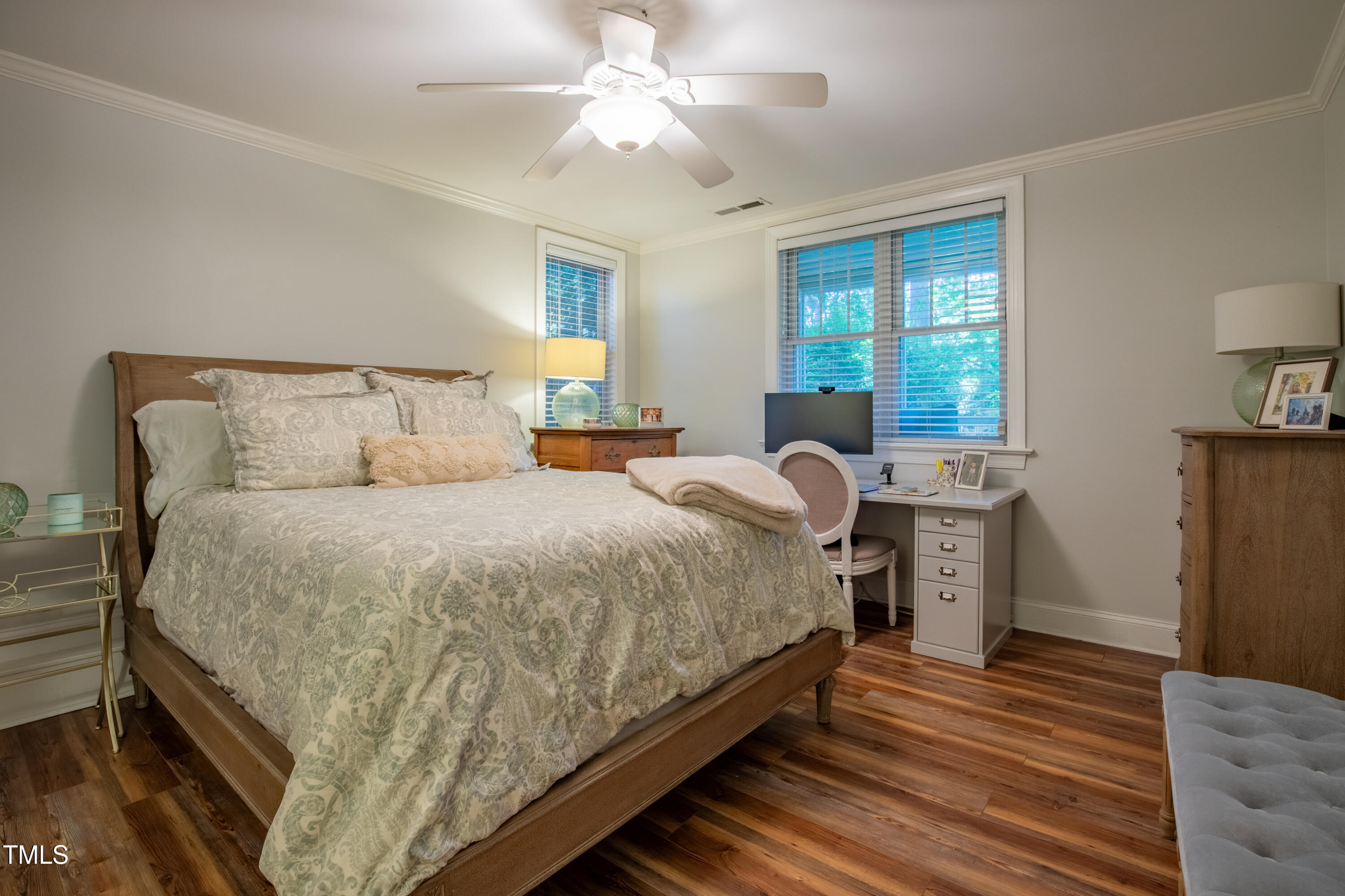 1714 Carson Street Raleigh, NC 27608 - Photo 28 of 38 a bed room with a bed and a window