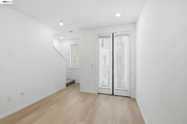 wooden floor in an empty room