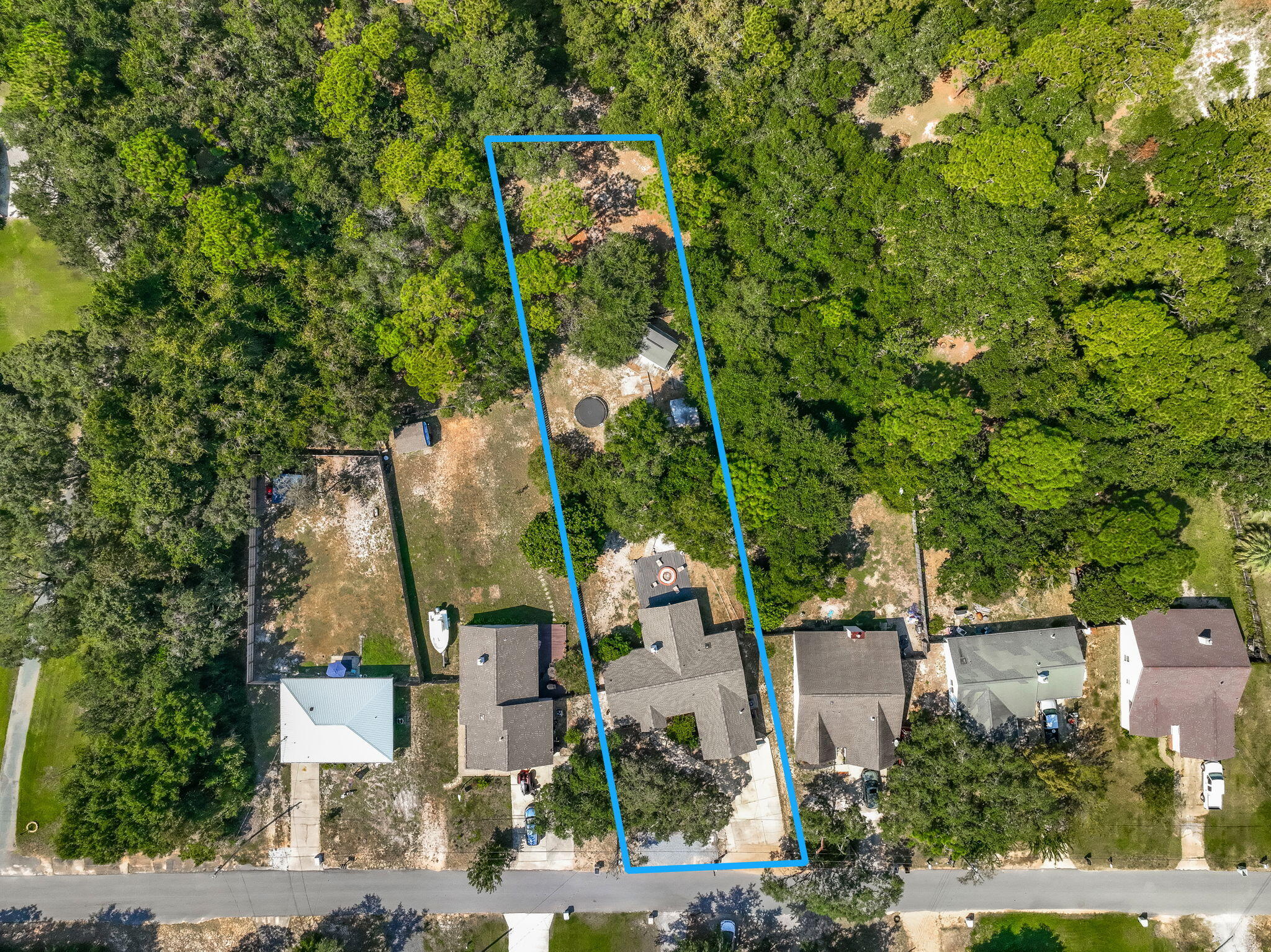 1871 Abercrombie Road Gulf Breeze, FL 32563 - Photo 31 of 32 Aerial of lot