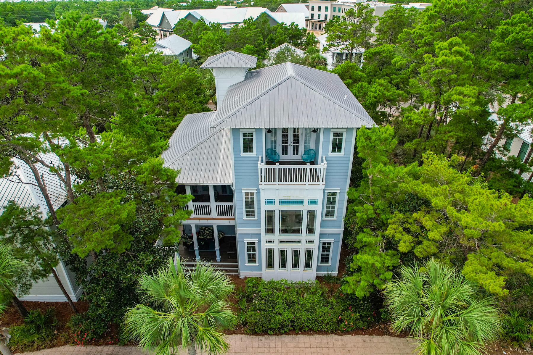 56 Dune Ridge Road Santa Rosa Beach, FL 32459 - Photo 2 of 65 an aerial view of a house