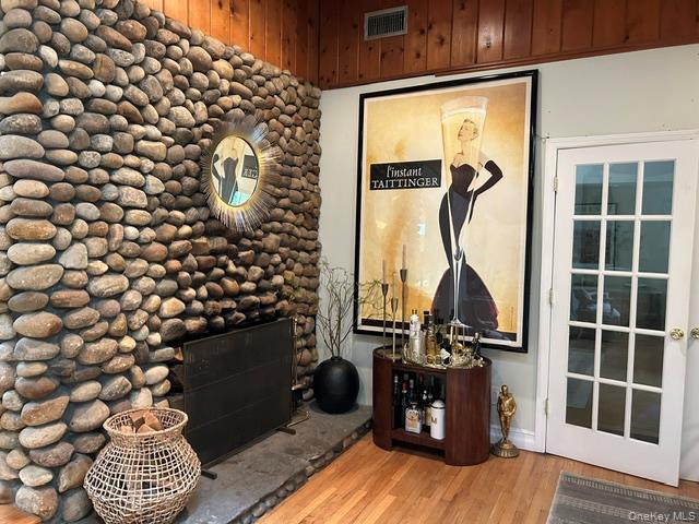 3 Fox Lane Locust Valley, NY 11560 - Photo 11 of 38 Feel the warmth from this rustic stone fireplace.