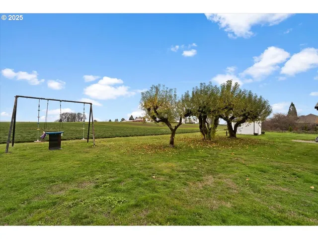 a view of an outdoor space and yard