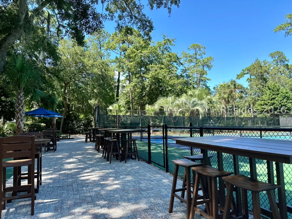 133 Arrow Road, Unit 23 Hilton Head Island, SC 29928 - Photo 11 of 22 Seating area to watch sporting activities and eat
