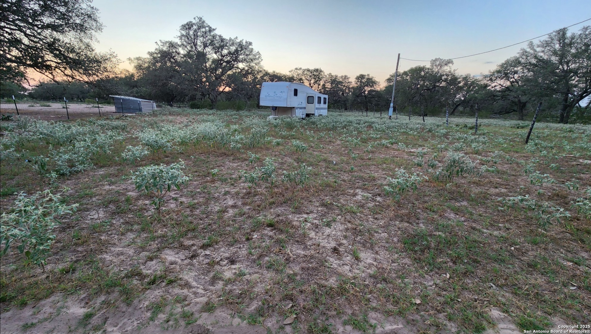 0 Hardy Road Elmendorf, TX 78112 - Photo 9 of 27 a view of a big yard with trees