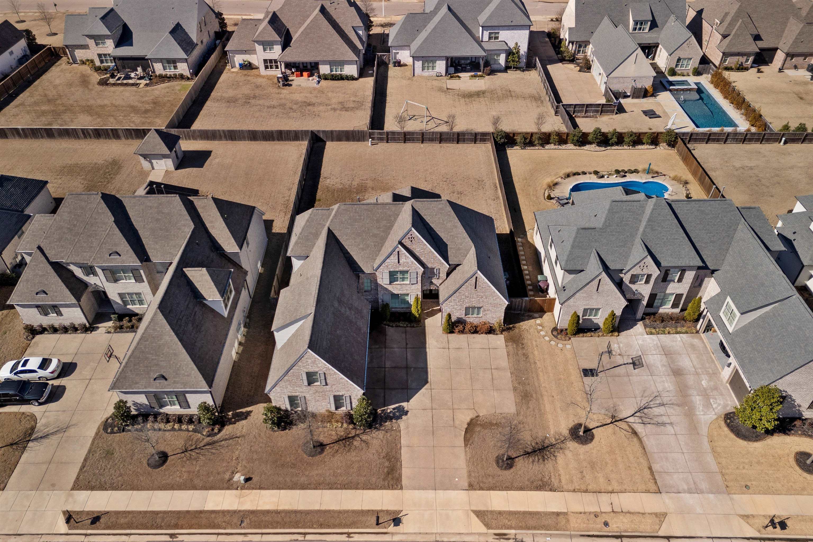 4757 Carousel Lane Collierville, TN 38017 - Photo 38 of 39 Aerial view of residential area