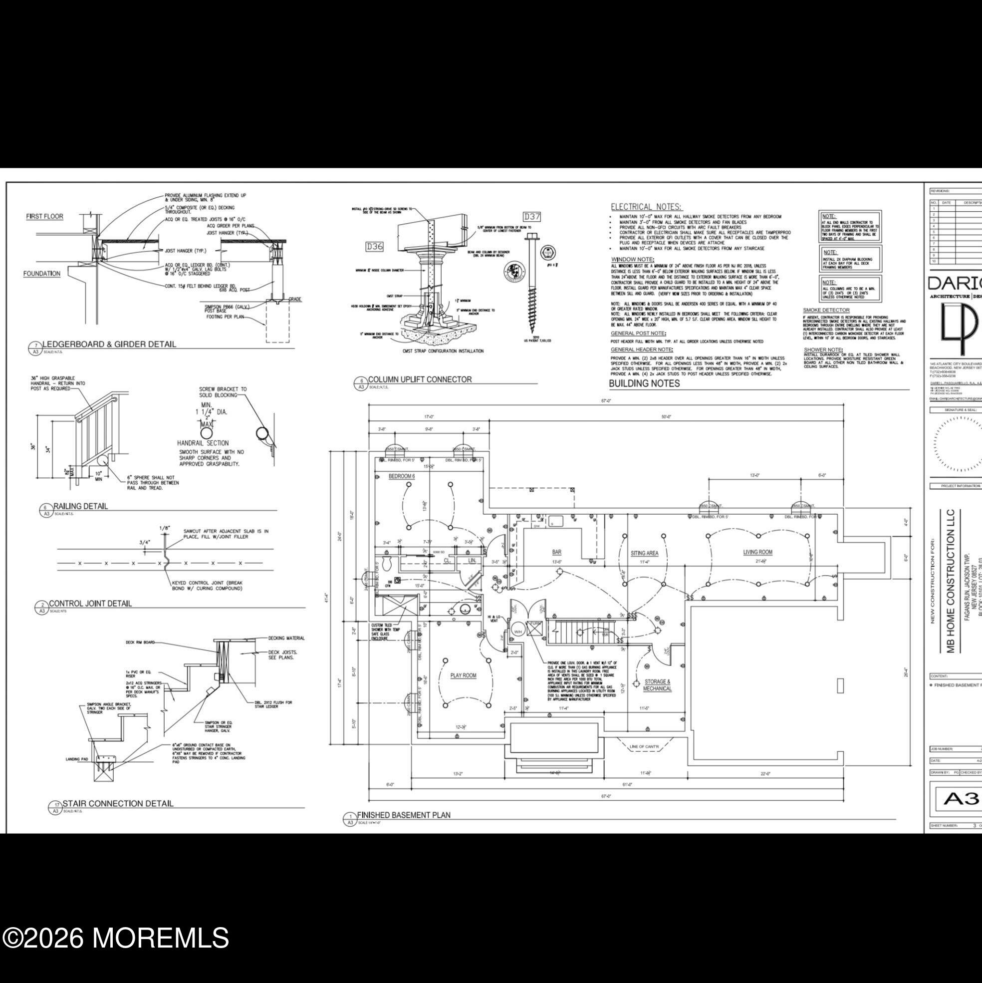 6 Fagans Run Jackson, NJ 08527 - Photo 4 of 4 a view of an black and white photo