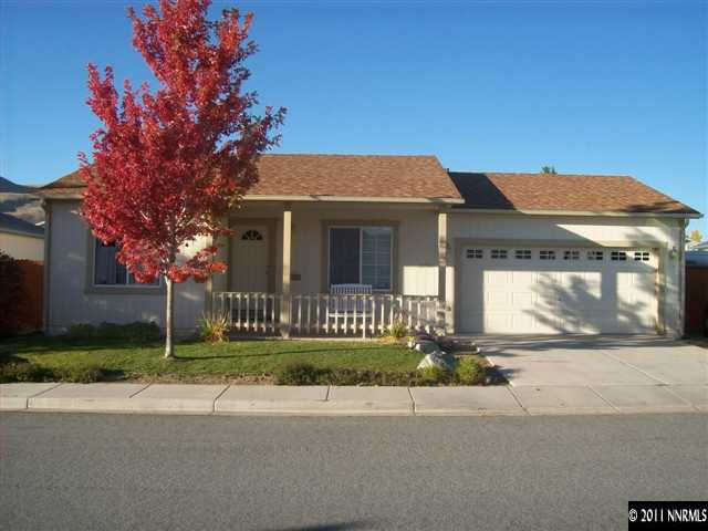 17755 Fortune Court Reno, NV 89508 - Photo 1 of 1 a front view of a house with a garden