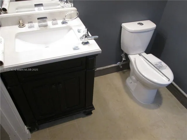 a view of bathroom with toilet