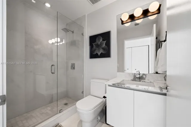 a view of terrace with city view