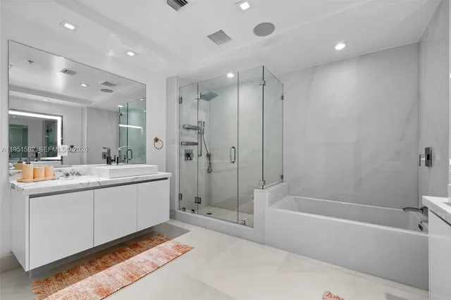 a view of a lake with a house