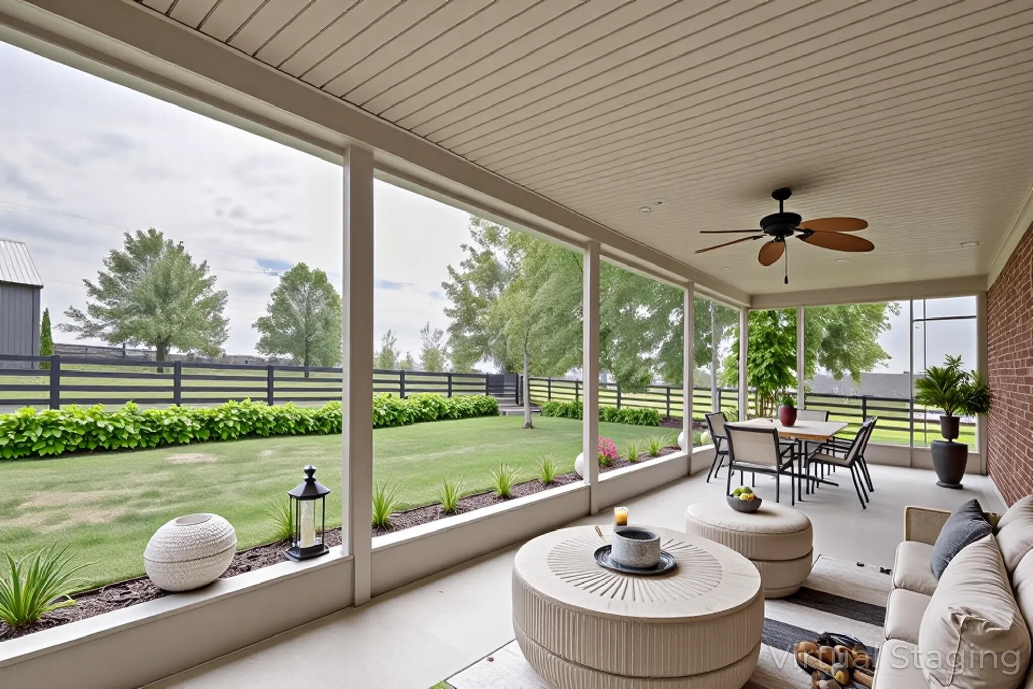 4295 Vince Road Nicholasville, KY 40356 - Photo 27 of 33 Virtually staged back porch