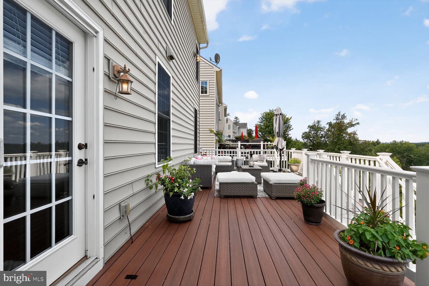 3206 Hatcher Street Alexandria, VA 22303 - Photo 42 of 49 a view of balcony deck and patio