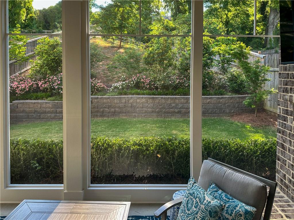 138 Rigby Street Northeast Marietta, GA 30060 - Photo 34 of 39 a view of backyard from window