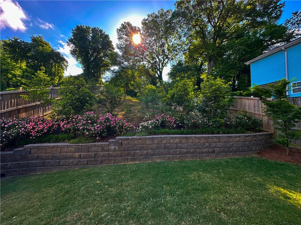 138 Rigby Street Northeast Marietta, GA 30060 - Photo 36 of 39 a view of yard with outdoor seating
