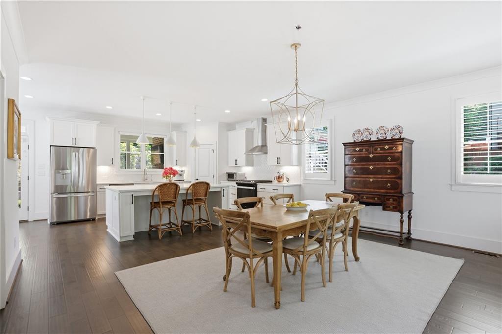 138 Rigby Street Northeast Marietta, GA 30060 - Photo 10 of 39 a view of a dining room with furniture
