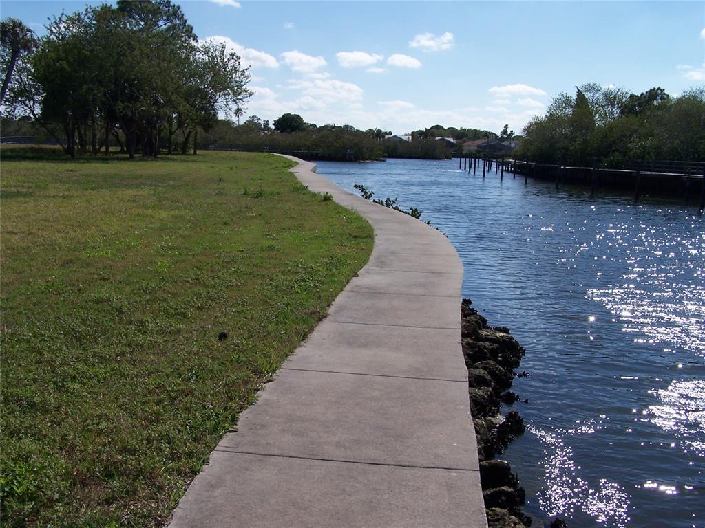 0 Jenny Way New Port Richey, FL 34652 - Photo 4 of 8 a view of a lake with a yard