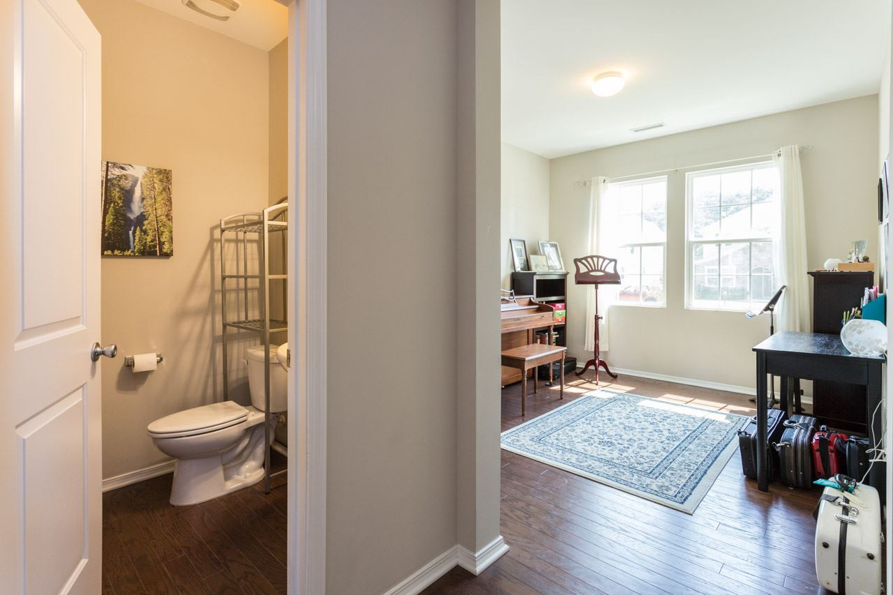 139 Daneborg Road Durham, NC 27703 - Photo 16 of 25 Front Entry/Office/Bathroom