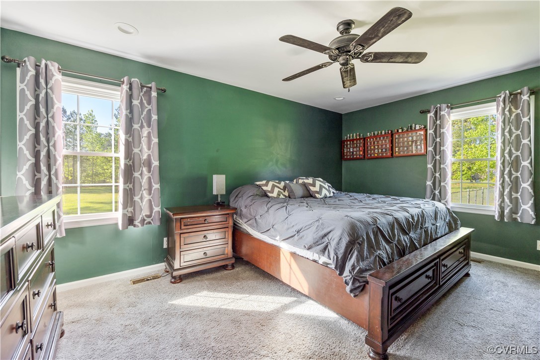 204 Pine Street Jarratt, VA 23867 - Photo 14 of 25 Carpeted bedroom with baseboards, recessed lightin