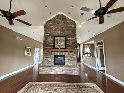 312 Mapleton Alley Hermitage, TN 37076 - Photo 44 of 49 a living room with furniture and a fireplace