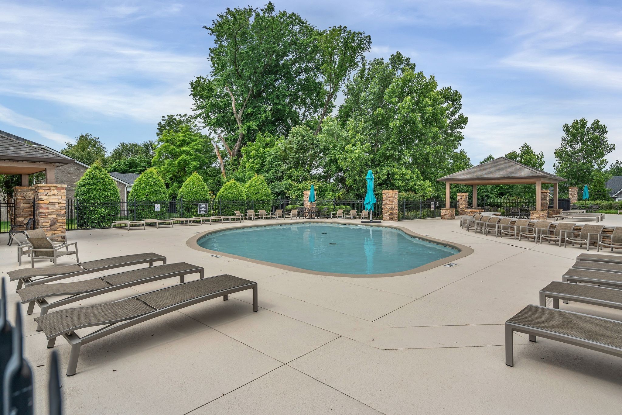 312 Mapleton Alley Hermitage, TN 37076 - Photo 49 of 49 a view of a swimming pool with a patio