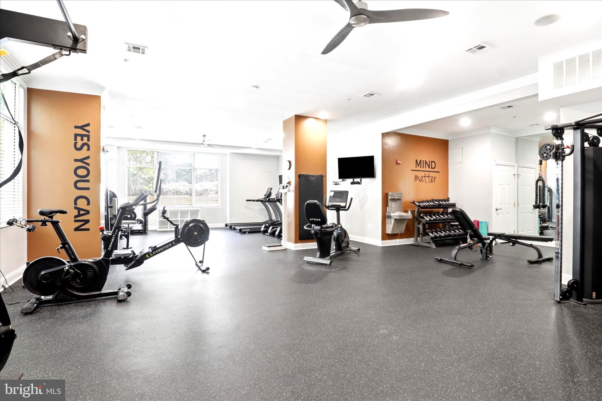 12001 Market Street, Unit 177 Reston, VA 20190 - Photo 34 of 63 Modern, well-equipped fitness center