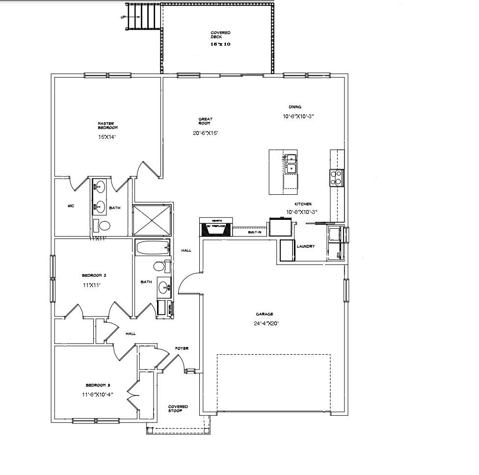 1103 Embreville Road Johnson City, TN 37604 - Photo 45 of 45 Floor Plan