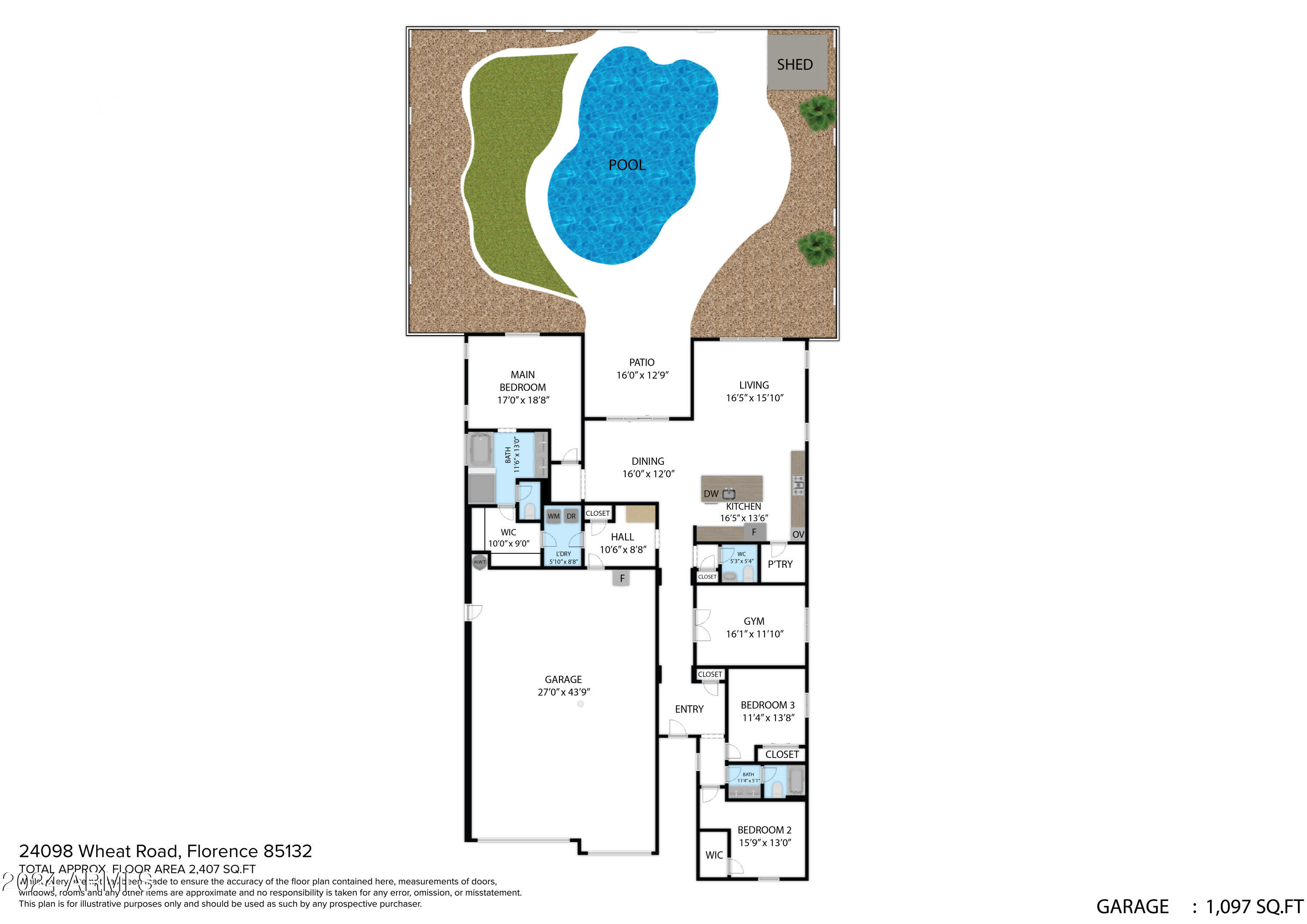 24098 Wheat Road Florence, AZ 85132 - Photo 3 of 60 24098_wheat_road_florence_85132-2d