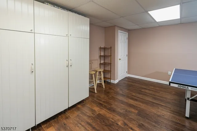 a garden view with a fountain