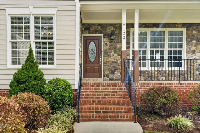 a view of a building with a window