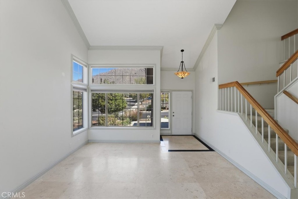 21227 Dickinson Road Moreno Valley, CA 92557 - Photo 7 of 59 Large Living Room with Travertine Floors