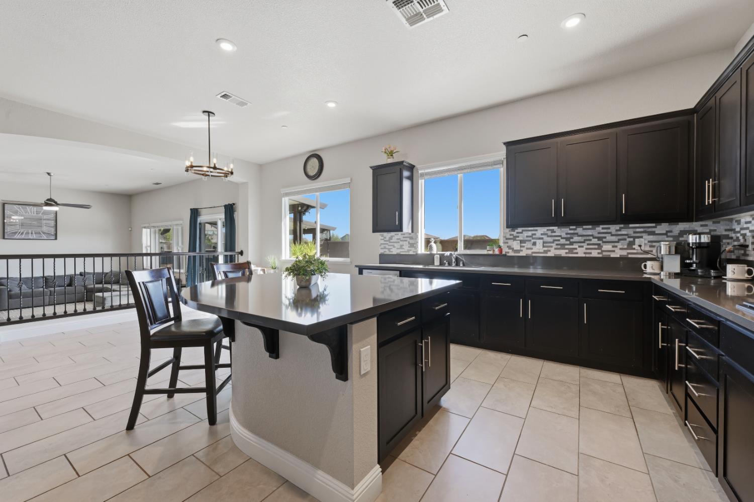 2012 Van Ruiten Drive Lodi, CA 95242 - Photo 13 of 49 a kitchen with stainless steel appliances granite countertop a sink counter space and cabinets