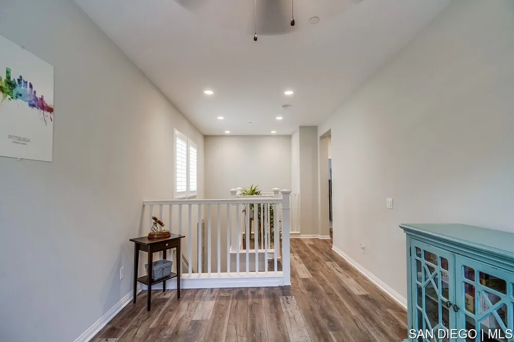 8532 Boulder Way Santee, CA 92071 - Photo 24 of 54 a view of entryway with wooden floor