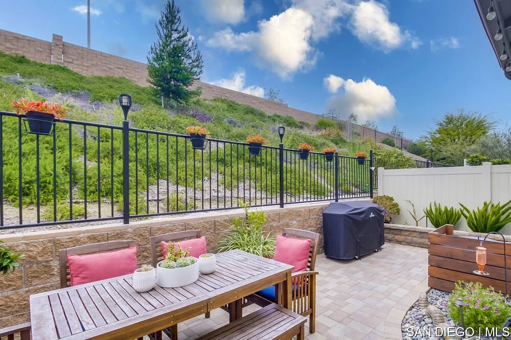 8532 Boulder Way Santee, CA 92071 - Photo 46 of 54 a view of a patio with couches table and chairs